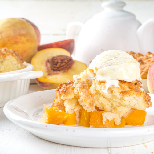 Peach Crumble